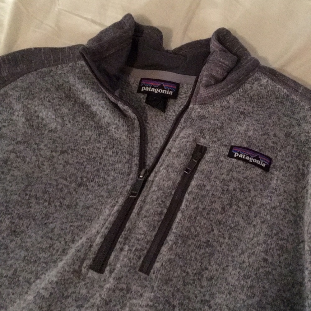 Patagonia Fleece Quarter Zip Pullover Sweater